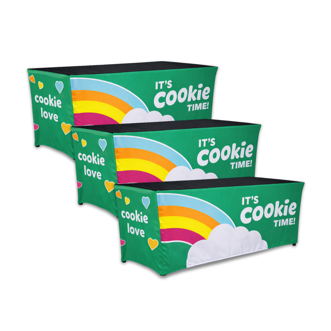 Fitted Cookie Booth- It's Cookie Time