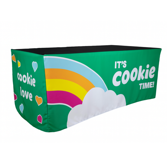 Fitted Table Cover for Cookie Sellers