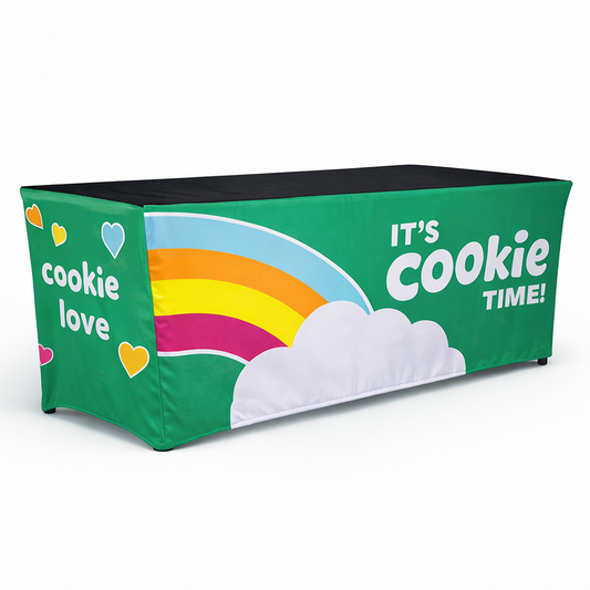 Fitted Cookie Booth- It's Cookie Time