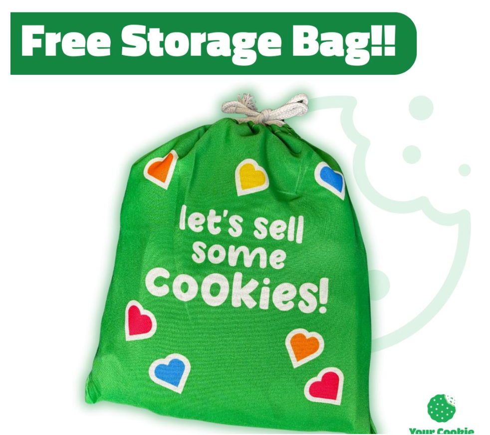 Girl Scout Cookie Seller Table Cover / Free Shipping