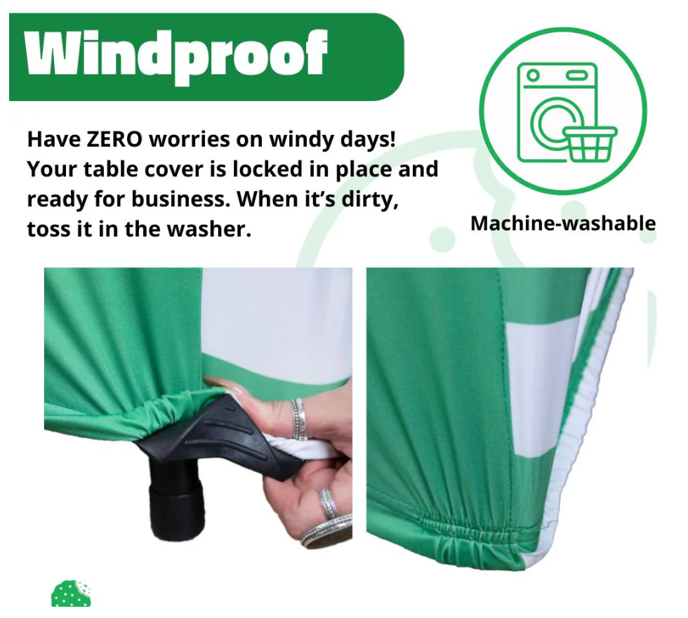 Girl Scout Cookie Seller Table Cover / Free Shipping