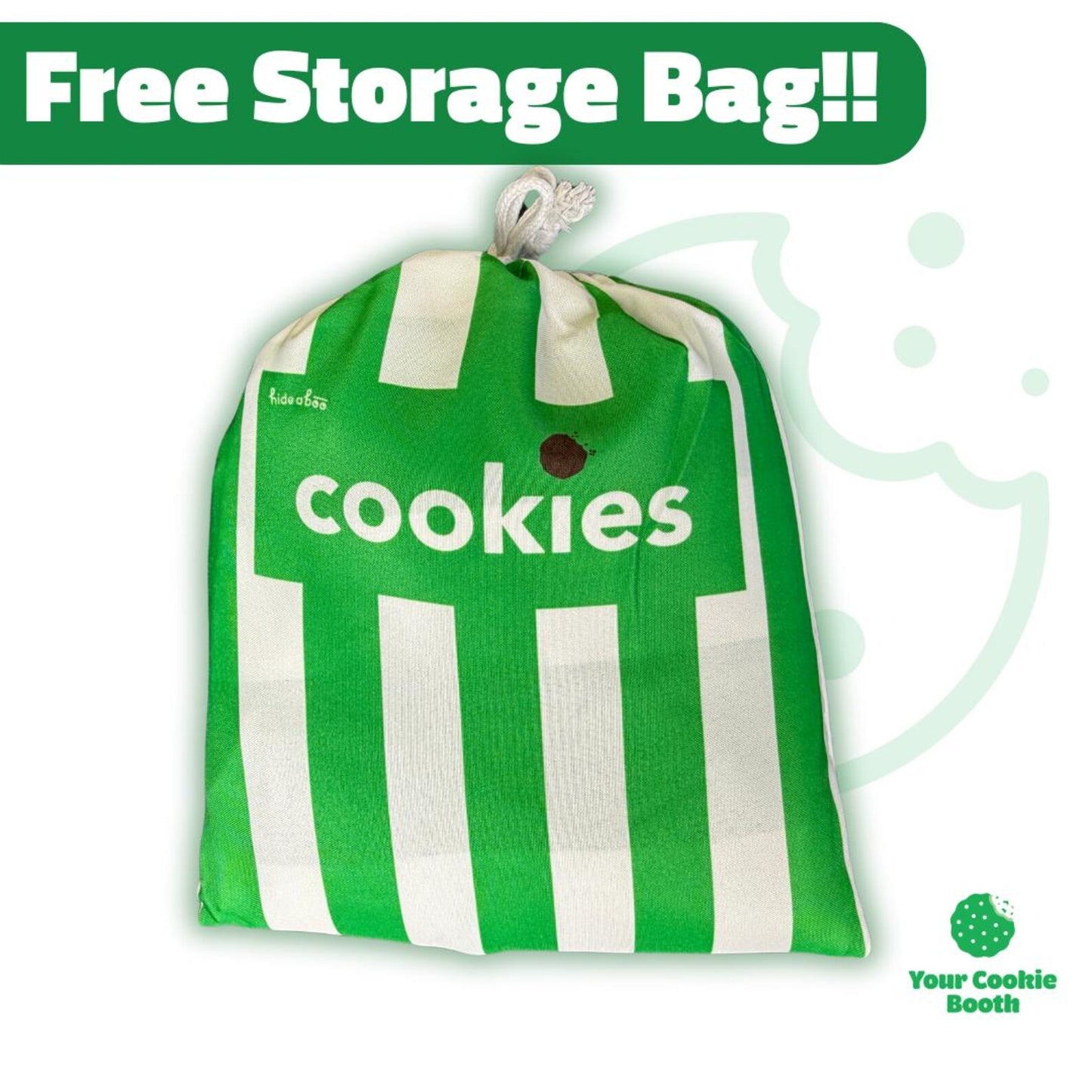 Girl Scout Cookie Seller Table Cover / Free Shipping