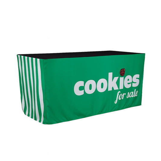 Fitted Table Cover for Girl Scout Cookie Sellers